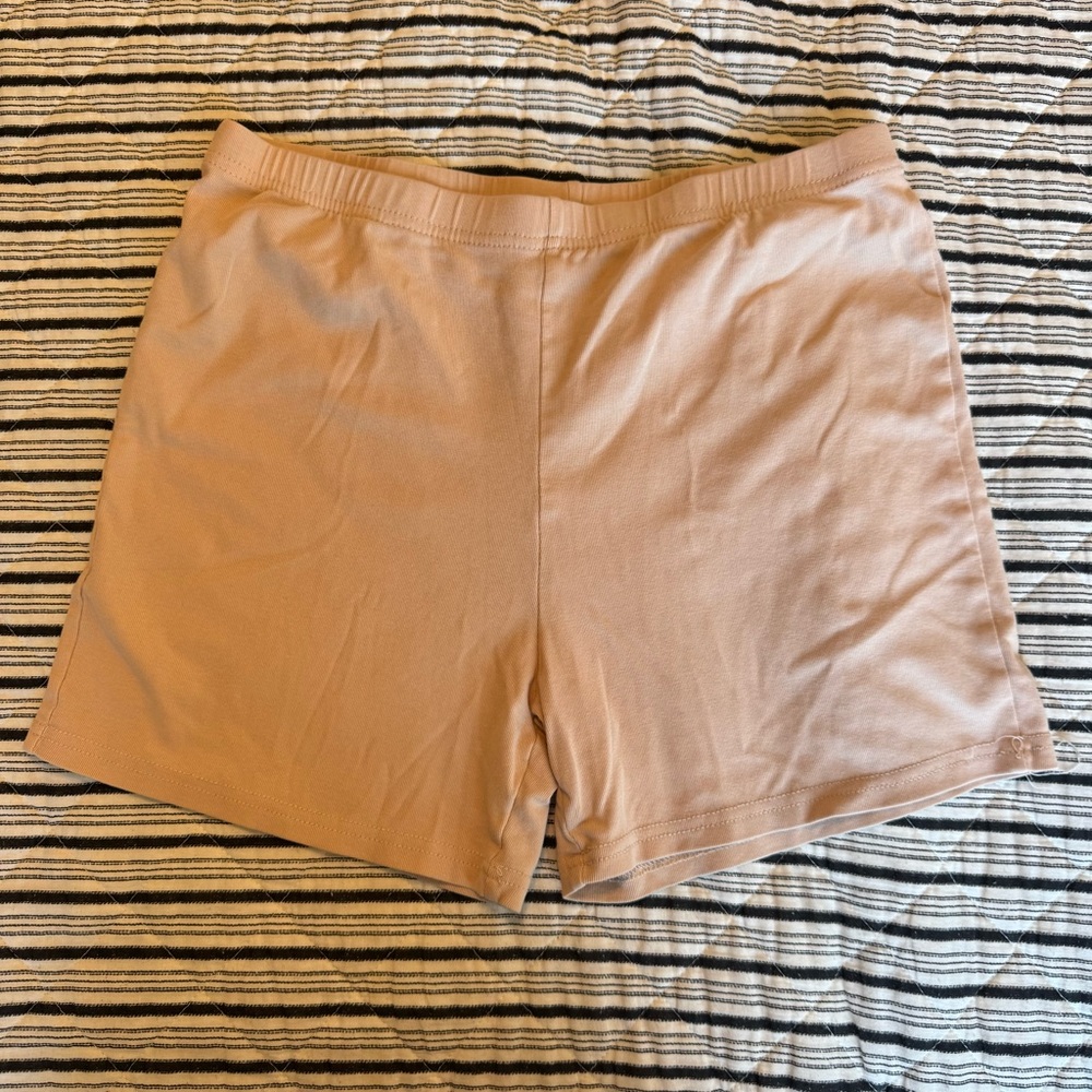 Princess Polly Tan Bike Shorts